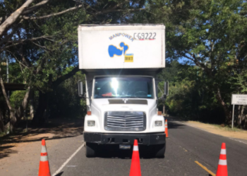 Motorista de camión es capturado por conducir en estado de ebriedad