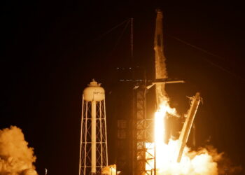 La misión Crew-3 de SpaceX despegó con cuatro astronautas a la Estación Espacial Internacional
