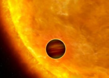 Descubren un gran exoplaneta cinco veces mayor que Júpiter donde los años duran 16 horas