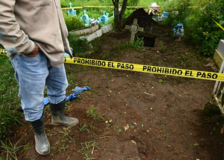 Hallan una fosa clandestina en Veracruz, México que podría contener al menos 65 cuerpos y más de 5,000 restos humanos