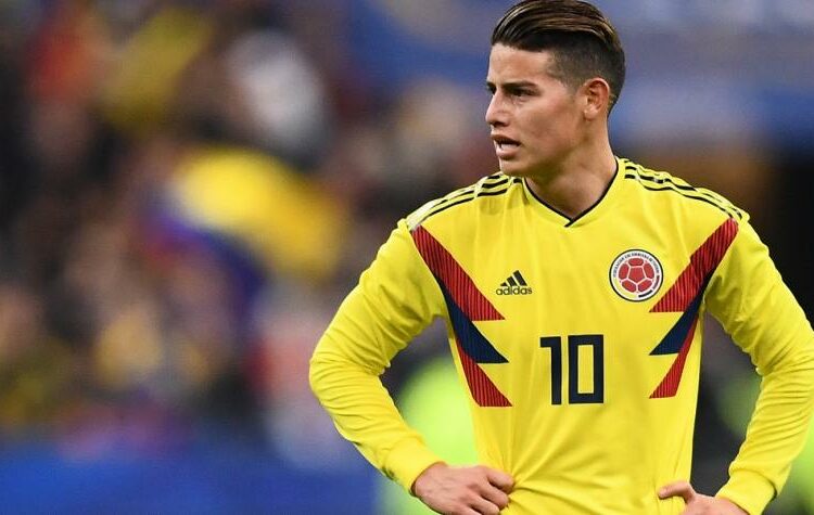 James Rodríguez vuelve a una convocatoria con Colombia