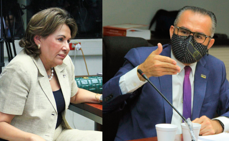 Mariela Peña Pinto recibe extraña llamada de Noel Orellana durante sesión de Comisión Especial