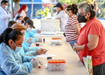 Realizan 400 pruebas para la detección de casos de covid-19 en San Marcos