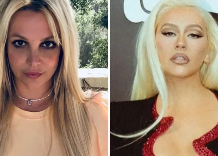 Britney Spears arremete con todo contra Christina Aguilera por «haberle dado la espalda»