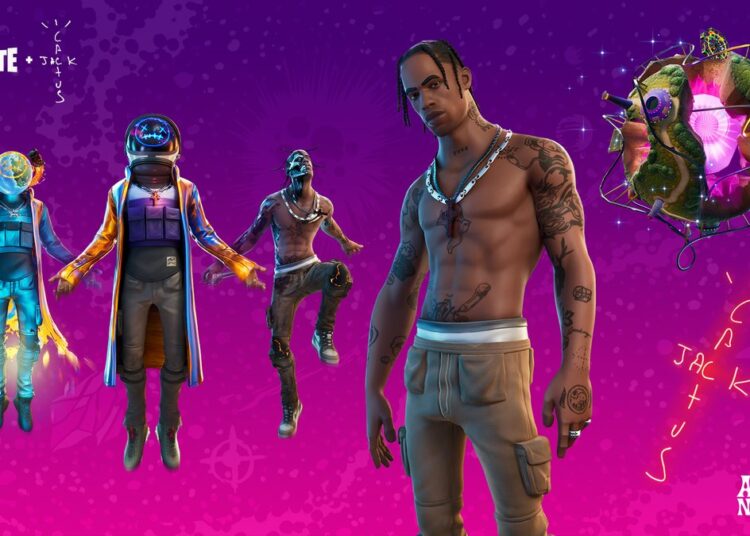 Fortnite retira los objetos de Travis Scott en la tienda tras la tragedia de su concierto