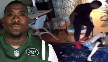 Arrestan al exjugador de la NFL que se dio a la fuga tras difundirse imágenes en las que golpea a su expareja frente a su hijo