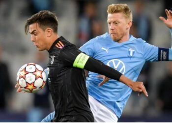 Juventus le ganó 1-0 como local a Malmö