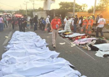 Al menos 49 migrantes muertos en accidente en Chiapas: Cancillería salvadoreña investiga si entre las víctimas hay connacionales
