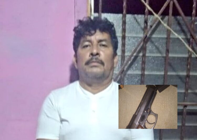 Capturan a sujeto que reparaba armas de fuego a pandilleros en La Libertad