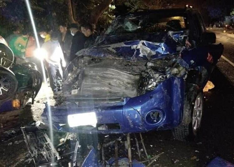 Una menor de dos años y sus padres fallecen en accidente de tránsito en Usulután