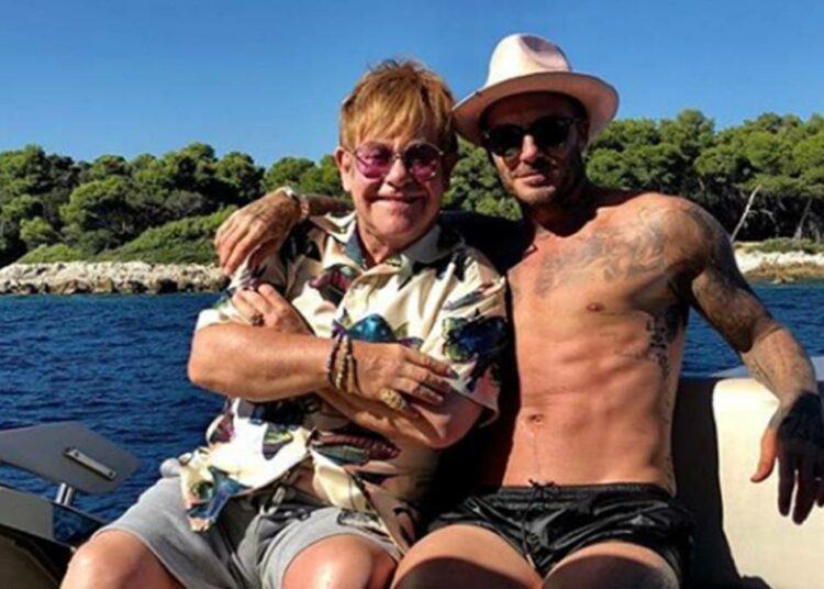 Seis millones de dólares y la inspiración de Elton John: el majestuoso yate que compró David Beckham