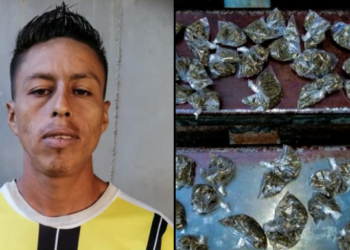 Pandillero escondía 44 porciones de marihuana cuando la PNC lo detuvo en Chalchuapa