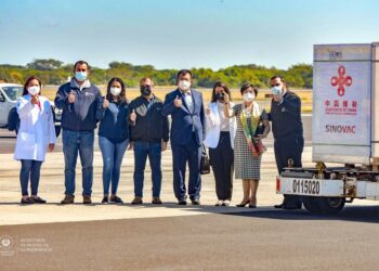 El Salvador recibe el quincuagésimo lote de vacunas contra covid-19 donadas por la República Popular de China
