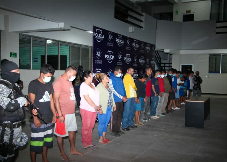 Fuerte operativo en Santa Ana deja la captura de varios mareros