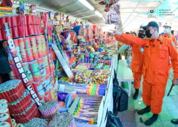 Cuerpo de Bomberos intensifica monitoreos en puntos de venta de pólvora autorizados a escala nacional