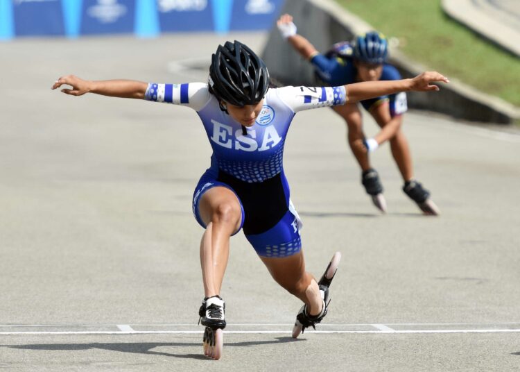 La patinadora Ivonne Nóchez gana la septima medalla para El Salvador en Juegos Panamericanos
