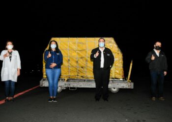 El Salvador recibe nuevo lote de vacunas contra el COVID-19