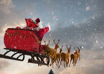 El minuto a minuto del recorrido de Santa Claus repartiendo regalos por el mundo