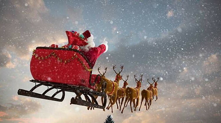 El minuto a minuto del recorrido de Santa Claus repartiendo regalos por el mundo