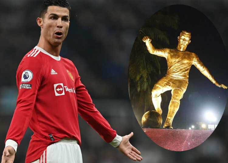 Cristiano Ronaldo y su estatua provocan controversia en la India