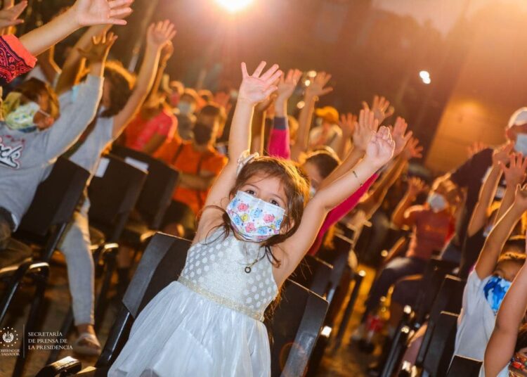 Presidente Bukele inaugura dos CUBO: uno en la colonia Milagro de la Paz, de San Miguel, y otro en la IVU de San Salvador
