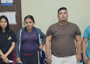 Cinco personas son capturadas por hackeo de cuentas bancarias en San Miguel