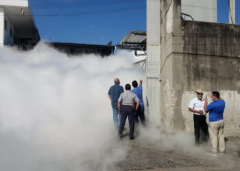 VIDEO | Se reporta fuerte explosión en Embotelladora La Cascada, en esta capital