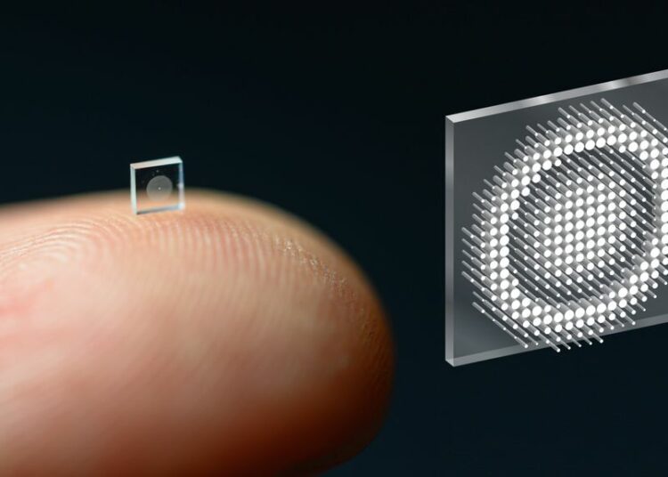 Crean una cámara que mide lo mismo que un grano de sal