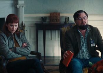 Jennifer Lawrence confiesa que fue “un infierno” trabajar con Leonardo DiCaprio y Timothée Chalamet