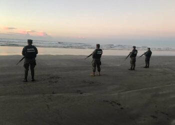 Fuerza Naval localiza sin vida a joven que fue arrastrado por las olas en playas de Majague, Usulután