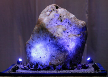 Exhiben en Sri Lanka la ‘Reina de Asia’, el zafiro más grande del mundo, de 310 kilos de peso