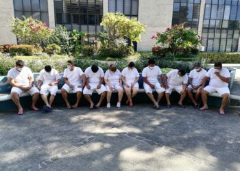 Presentan solicitud de imposición de medidas en contra de 15 personas acusadas de robo de mercadería