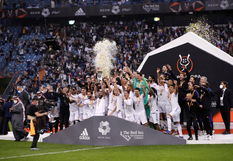 Real Madrid campeón de la Supercopa de España 2022 tras ganar 2-0 a Athletic Club
