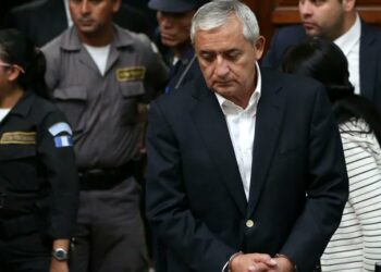 Inició el juicio contra el expresidente de Guatemala Otto Pérez Molina