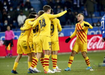 Barcelona consigue los tres puntos tras vencer 1-0 a Alavés