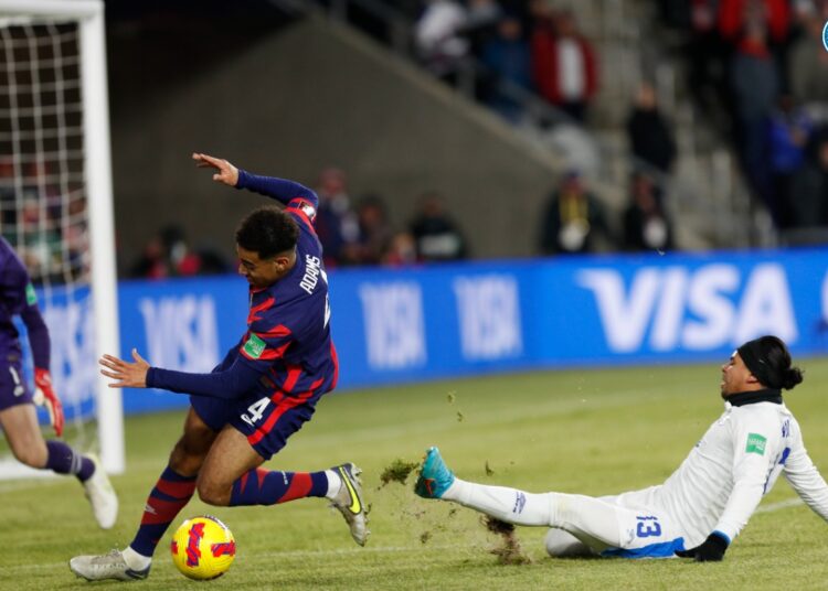 El Salvador cayó 1-0 ante Estados Unidos por Eliminatorias Qatar