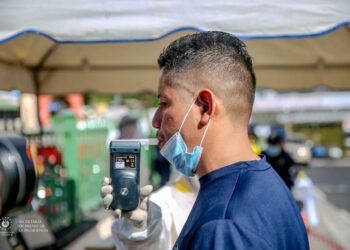 Realizan controles antidoping en la carretera hacia el Puerto de La Libertad