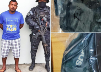 Una pareja que traficaba cocaína es captura por la PNC