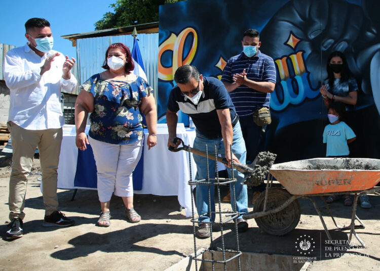 Inician construcción de un CUBO en el reparto Santa Lucía, Mejicanos