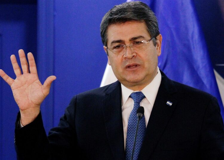 El ex presidente de Honduras Juan Orlando Hernández se juramentó como diputado del Parlamento Centroamericano