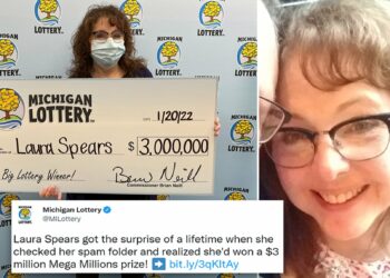 Una estadounidense se entera de que ganó un premio de lotería de 3 millones de dólares tras revisar su carpeta de correo no deseado