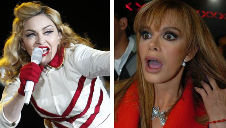 Lucía Méndez y Madonna: el video que confirmaría el pleito entre ambas famosas