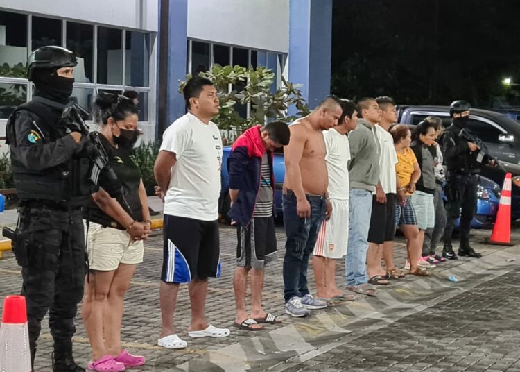Decenas de mareros capturados mediante operativo de la PNC en San Salvador y La Paz