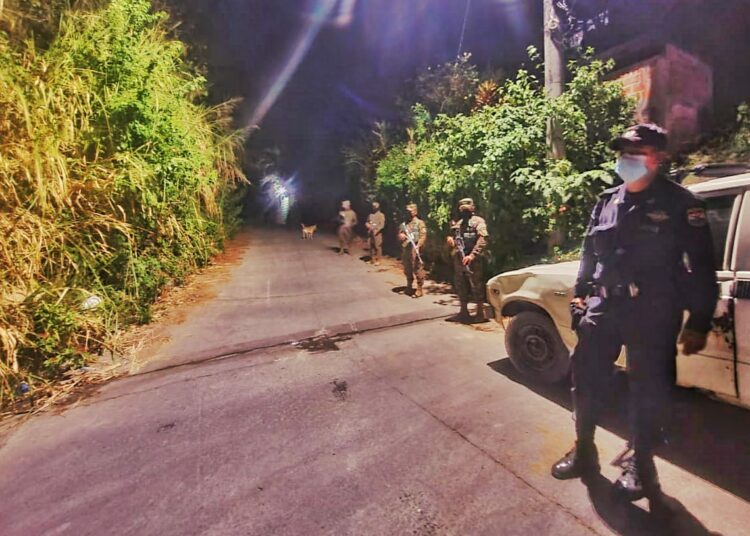 Fuerza Armada realiza controles de seguridad para prevenir hechos delictivos