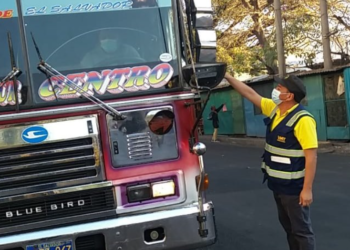 VMT inspecciona cumplimiento de medidas de bioseguridad en el transporte público
