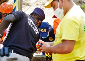 Fiscalía reporta localización de restos de un cadáver al interior de pozo en Zapotitán, Ciudad Arce