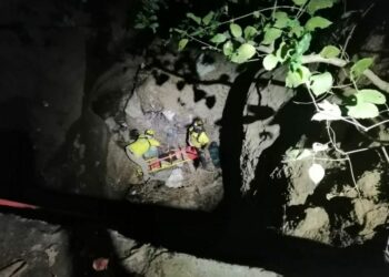 Una adolescente cayó en una quebrada en Mercedes Umaña
