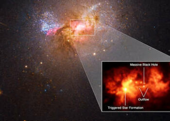 Científicos descubren un agujero negro que está creando estrellas en vez de engullirlas