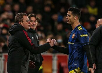 Qué dijo el entrenador del Manchester United sobre el enojo de Cristiano Ronaldo por el cambio