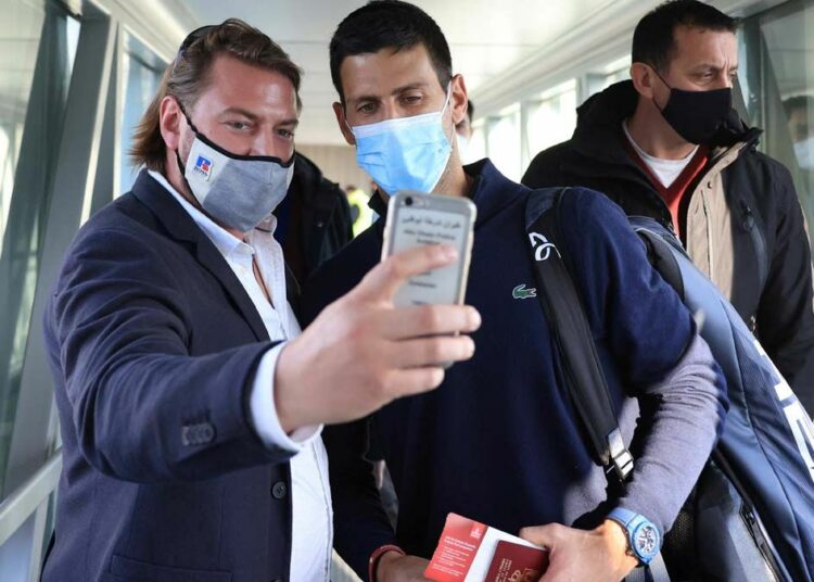 Novak Djokovic llegó a Serbia tras ser deportado de Australia